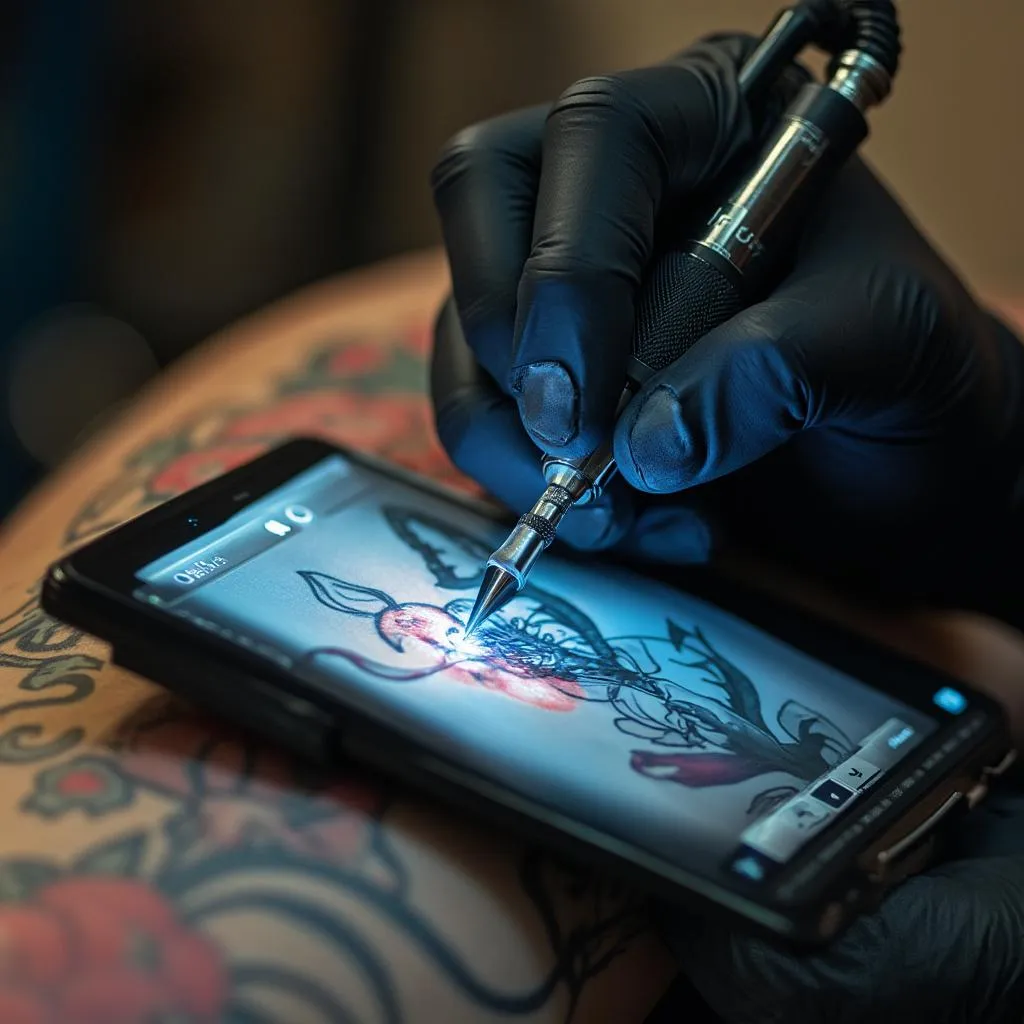 Innovación en técnicas de tatuaje