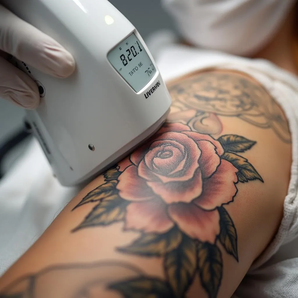 Eliminación de tatuajes